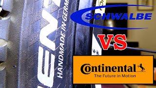 Schwalbe VS Continental MTB Reifen - Umwerfer Schleift an Kette? Let's Ride!