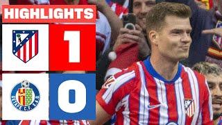 ATLÉTICO DE MADRID 1 - 0 GETAFE CF I HIGHLIGHTS LALIGA EA SPORTS