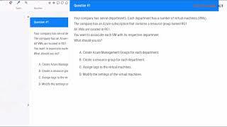 AZ-104 Exam Practical:  Associating VMs with Departments | Azure Administrator Hands-On Labs