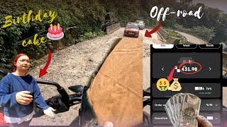 Working full day in Zomato earn seriously 3k above?// #gangtok #sikkim #motovlog #offroad
