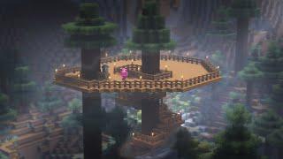 Still Working On My Tree House On Hypercraft SMP