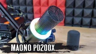 Maono PD200X: great USB microphone with DSP and XLR connection