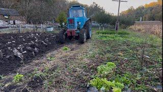 Будую нову ЗИМОВУ теплицю!!! Мтз-82 завжди на підхваті