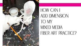 Exploring Dimension in My Work and Creating an Art Series|Artist Residency at Home|Introduction
