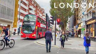 London City Walk, Central London Walking Tour, 4K HDR Walking Tour Around the City