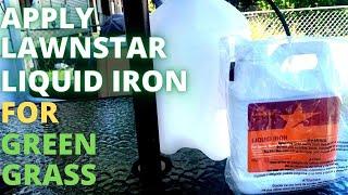 Apply Lawnstar Liquid Iron For Green Grass (Season 2, Episode 14)