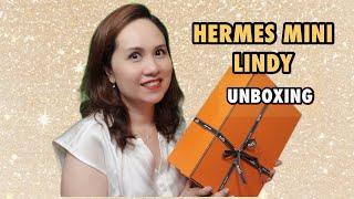 Hermes Mini Lindy Unboxing | What Fits | Modeling Shots | Ana Luisa