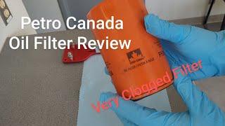 Petro Canada oil Filter Review