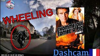 Dashcam France #185 WHEELING ! L'homme qui tombe à pic