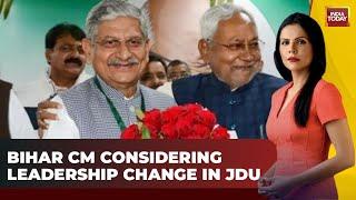 Bihar CM Nitish Kumar Expected to Replace JDU Chief Lalan Singh