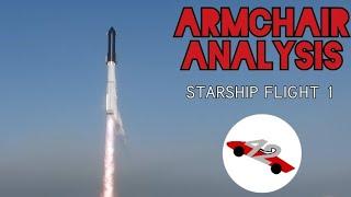 Armchair Analysis: Starship Flight 1