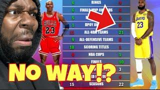 The MOST OVERLOOKED Fact In The MICHAEL JORDAN VS LEBRON Debate!