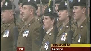 Final Parade of the Royal Irish Regiment Home Service Battalions  (BBC Newsline Special Part 1)