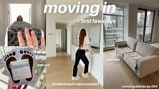 MOVE IN WITH ME VANCOUVER APARTMENT | ikea trip, building furniture, first night & hauls!