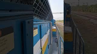 WDP4D Diesel Locomotive Sound Up Close! #indianrailways #wdp4d #emdlocomotive #diesellocomotive