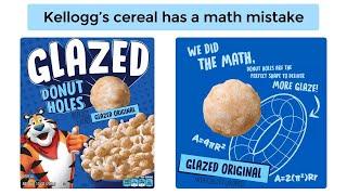 Internet spots big mistake on Kellogg's cereal box