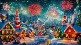 BEAUTIFUL CHRISTMAS SCENERY 2025 with Quiet and Comfortable Instrumental Christmas Music 