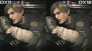 RESIDENT EVIL 2 Demo - Test Dx11 Vs Dx12 Comaprison - i7 7700k GTX 1060 6GB - Max Graphics