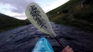 Kayaking the upper Coquet river 1.6