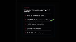 SupraOracles Mission 71 Quiz Answers - SupraOracles Airdrop  Supra Airdrop New Update