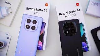 Redmi Note 14 Pro & Note 14 Pro+ Plus 5G Unboxing & Comparison! It's A Little Confusing...