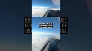 Russian fighter jet flies within feet of US F-16 near Alaska