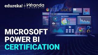 Microsoft Power BI Certification | PL-300 Microsoft Power BI | Power BI Certification | Edureka