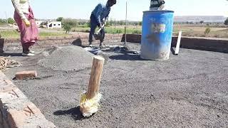 Slab Water proof || Petrol Pump construction work #indianoil