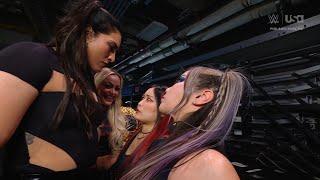 Raquel Rodriguez, Liv Morgan And Damage Control Backstage Segement - Wwe Raw 10/21/24