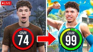 LaMelo Ball 60 - 99 OVERALL - NO MONEY SPENT (76-76 OVERALL) EP. 4