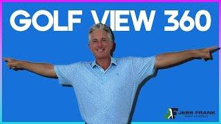 Golf View 360! Learn the Golf Swing with This Unique View! PGA Pro Jess Frank