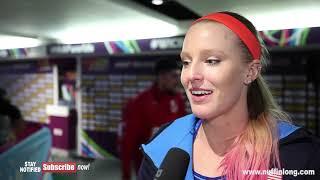 SANDI MORRIS SAYS THERE IS NOT A SINGLE GIRL OUT HERE THAT WORKS HARDER - IAAF WORLD CHAMPS '18