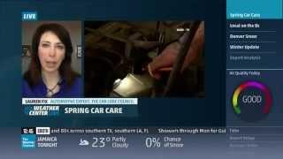 Spring Car Care Tips for National Car Care Month -  Auto Expert, Lauren Fix