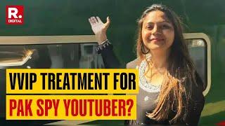 VVIP Treatment for Jyoti Malhotra in Pakistan? Video Shows Security Arrangement For Pak Spy YouTuber