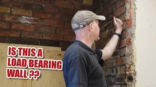 How do I identify a load bearing wall?