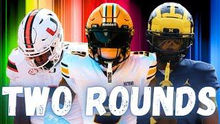 TWO ROUND 2025 NFL Mock Draft | Young is REPLACED