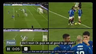 CONTROVERSIAL ! Rangers V Celtic VAR audio released .