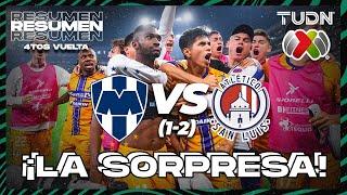 Monterrey 1(1)-(2)1 Atl San Luis - HIGHLIGHTS | 4tos Final VUELTA - AP2023 | TUDN