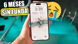 ASÍ se VE un iPhone 14 Pro Max DESPUÉS de 6 MESES SIN FUNDA NI MICA