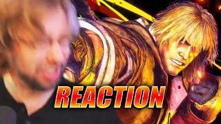 MAX REACTS: KEN IS BACK - Street Fighter 6 Trailer