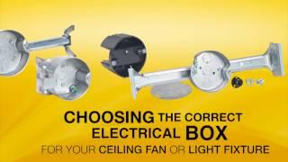 RACO: 294 Ceiling Fan Box