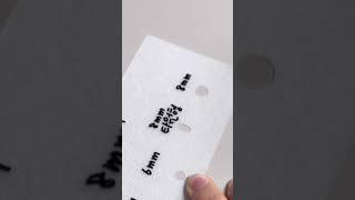 슈링클스 키링용 펀칭기 추천 #shorts #슈링클스 #캘리그라피 #이느낌작가 #이름표키링