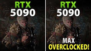 RTX 5090 vs 5090 Max Overclocked - Test in 5 Games