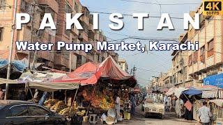 Water Pump Market Walking Tour | Karachi, Pakistan | Full Mooni Vlogs | 4K UHD | 60FPS