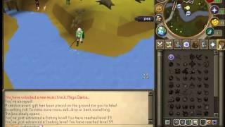 Justmindme | Runescape skiller vlog #1 Fishing (commentary)