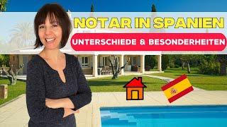 Tips for the notary appointment in Spain and the differences to the German notary. (Hardly known)