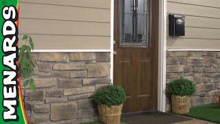 How To Install Stone Veneer Siding | Menards