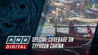 WATCH: ANC special coverage on Typhoon #CarinaPH