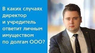 Ответственность учредителей и директора в ООО