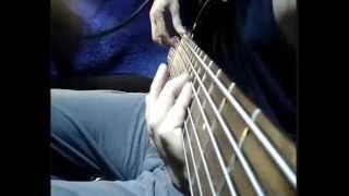 New World Man - bass cover - headstock cam